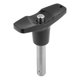 Ball lock pins with T-grip (03422)