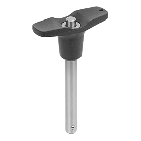 Ball lock pins with T-grip (03420)