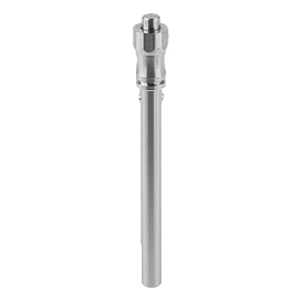 Ball lock pins stainless steel, with head-end lock, Form A (03415)