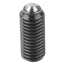 Spring plungers with hexagon socket and ball, strong spring force (03030)