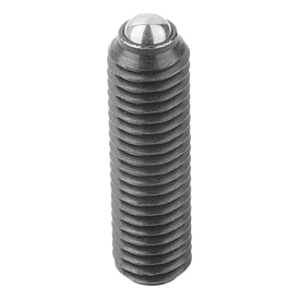 Spring plungers with hexagon socket and ball, long version, standard spring force (03030)