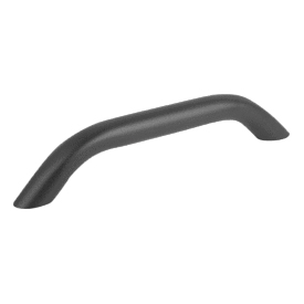 Tubular handles oval aluminium (06938)