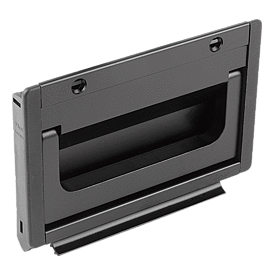 Recessed handles fold-down, Form B (06961)