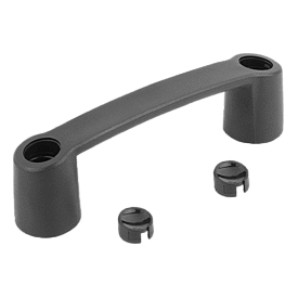 Pull handles thru hole, Form B (06902)