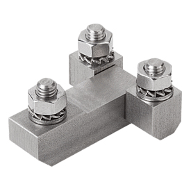 Block hinges with fastening nuts (27890)