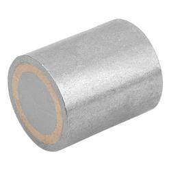 Magnets deep pot AlNiCo with fitting tolerance (09060)