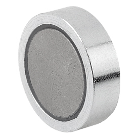 Magnets shallow pot SmCo Form A (09066)