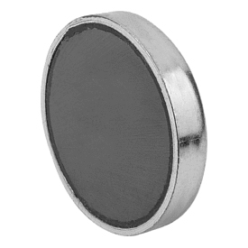 Magnets shallow pot hard ferrite (09064)