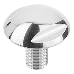 Ball head screw in Hygienic DESIGN (07175)