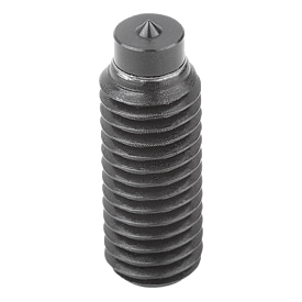 Thrust screws with point (07122)