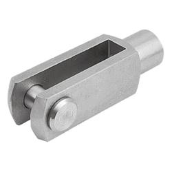 Clevis joints stainless steel DIN 71752 (27622)