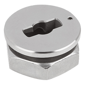 Clamping plates surface mounted for quarter-turn clamp locks (05592)