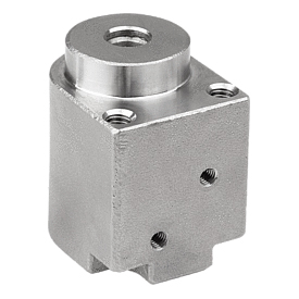 Locating adapters flange stainless steel, pneumatic (03161)