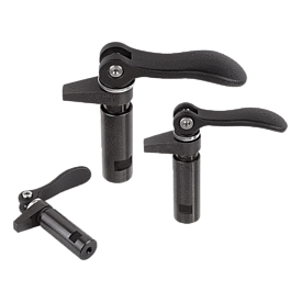 Hook clamps with collar and cam lever (04371-1)