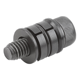 Centring clamp round with socket head screw, Form B (03164)