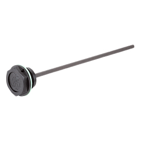 Screw plugs with dipstick, Form B (28029)