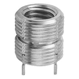 Threaded inserts reinforced internal thread self-locking (07664)