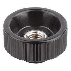 Knurled nuts plastic (06013)