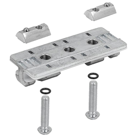 Profile slider, Form L, floating bearing (10449)