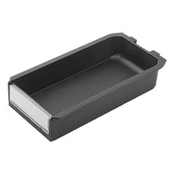 Clip-in bins antistatic plastic for mounting profiles (10550)