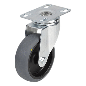 Swivel castors, electrically conductive (95012)