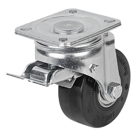 Swivel Castors with "stop-top" (95020)