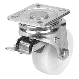 Swivel Castors with stop top (95036)