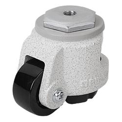 Elevating Castors with foot with bolt hole or mounting plate (95090)