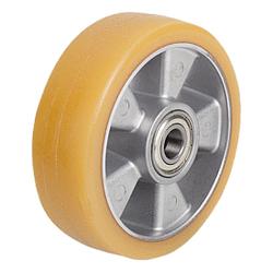 Wheels aluminium rims with injection-moulded tread (95058)