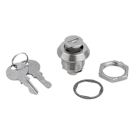 Quarter-turn locks lockable stainless steel (05566)