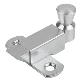 Barrel locks with return spring steel or brass bevel up or down (03102)