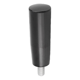 Taper grips with male thread Form F (06319)