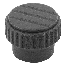 Knurled knobs with internal thread (06094)