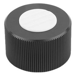 Knurled knobs aluminium (06096)