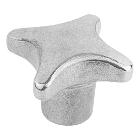 Palm grips similar to DIN 6335 aluminium, Form A, blank (06156)