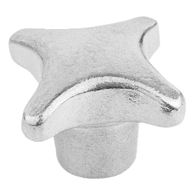 Palm grips similar to DIN 6335 aluminium, Form C, blind hole (06156)