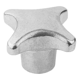 Palm grips similar to DIN 6335 aluminium, Form E, blind tapped hole (06156)