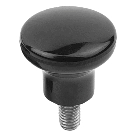 Mushroom knobs external thread (06239)