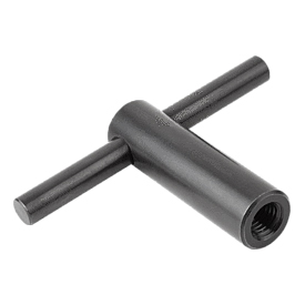 Tommy bars with fixed spindle DIN 6305 (06140)