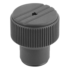 Knurled torque knobs internal thread (07125)