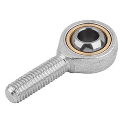 Rod end DIN ISO 12240-1 with plain bearing (27627)