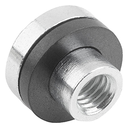 Flat-head screw with tolerance compensation, form B, steel (07532)