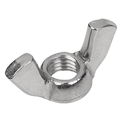 Wing nut, form American, steel or stainless steel (07200)