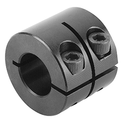 Locking ring wide, form A slitted inside, steel or stainless steel (07811)