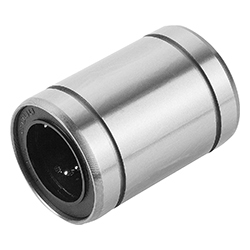 Linear ball bearing with plastic cage, closed, ball-bearing steel (21500)