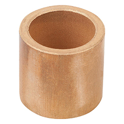 Plain bearing cylindrical, sintered bronze (23760)