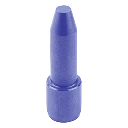 Locating pin similar to DIN 6321 form B cylindrical, ceramic blue ground (02020)