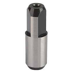 Locating pin extractable, form C, tool steel (03105)