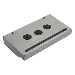 Drill bush holder plate structural steel (08650)