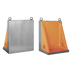 Angle plate without slot, grey cast iron (01250)